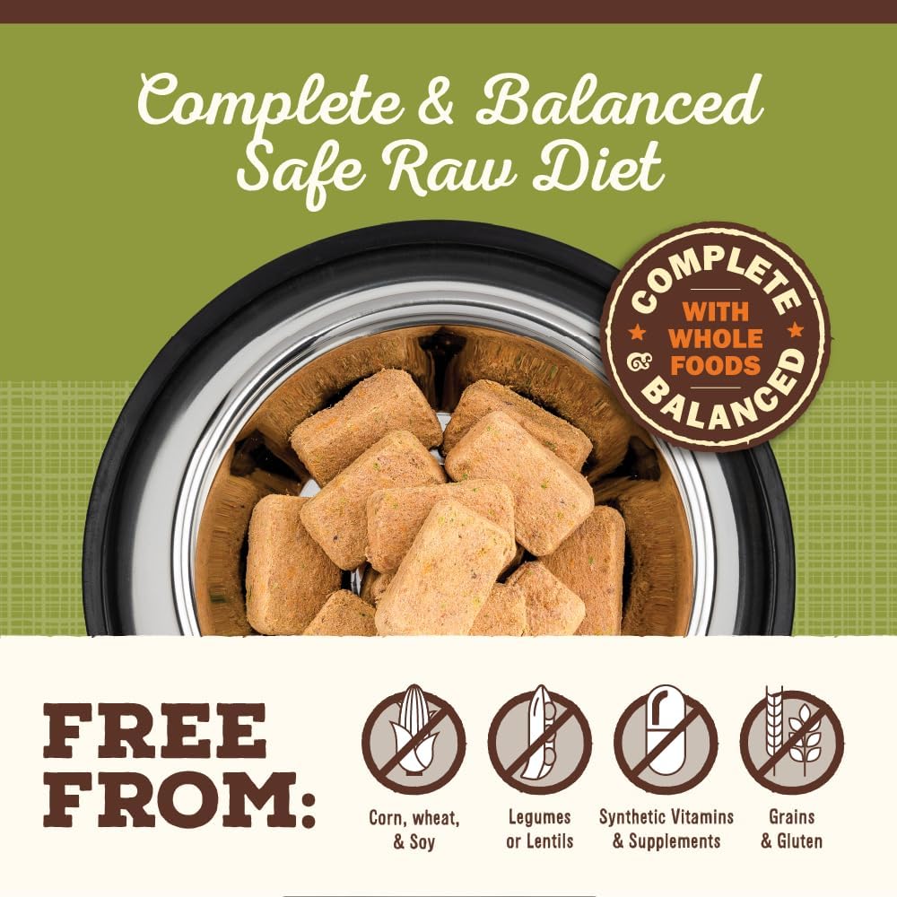 Primal Freeze Dried Raw Dog Food Nuggets, Lamb, Complete & Balanced Meal, Also Use as Topper or Treat, Premium, Healthy, Grain Free, High Protein Raw Dog Food, 14 oz (Pack of 2)