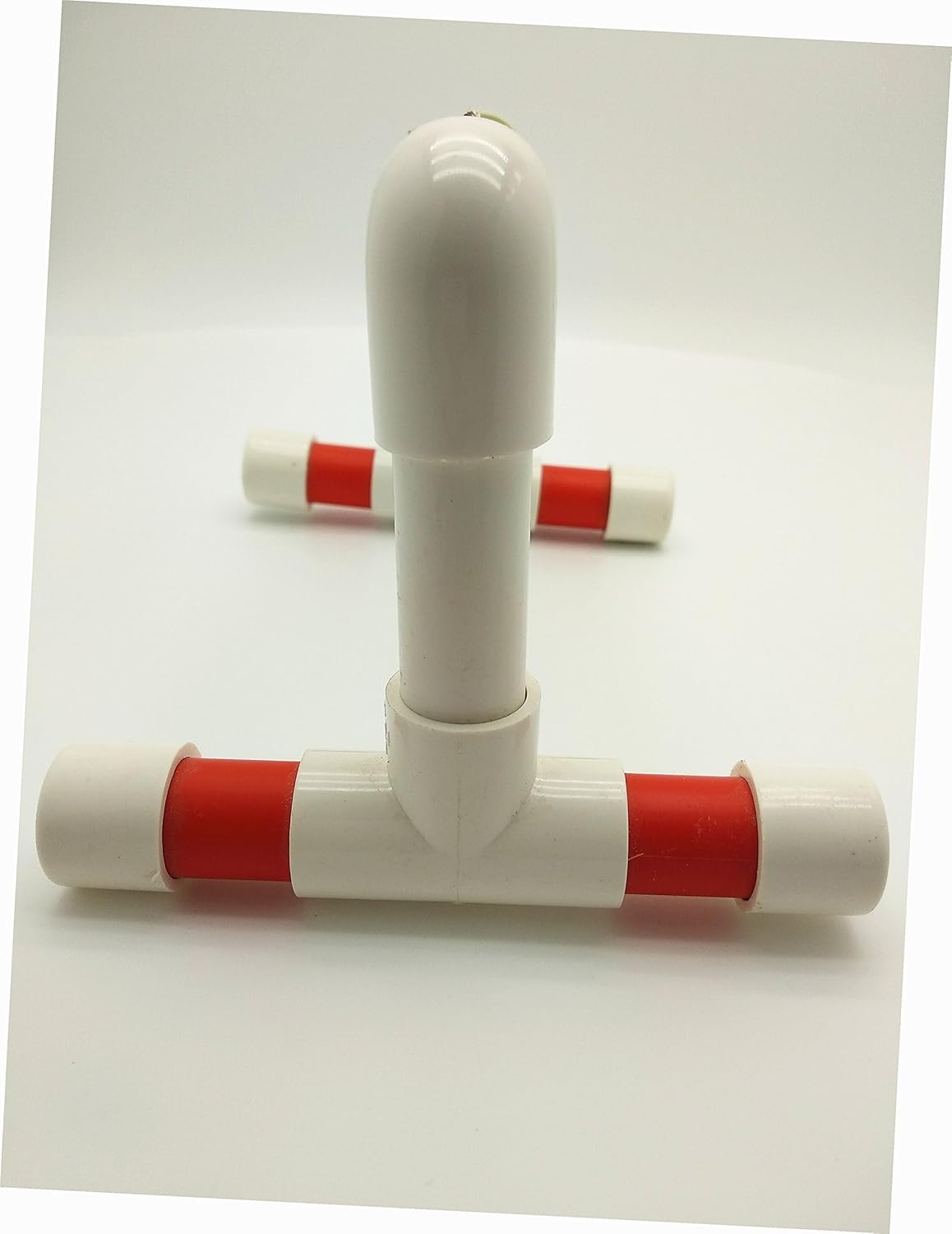 Hypeety Small Bird Parrot Stand Perch Table Top Stand Playground Grind Perch Swing Training Playstand Exercise Chew Toys for Budgies Parakeet Cockatiel Conure Finch (Perch, M)