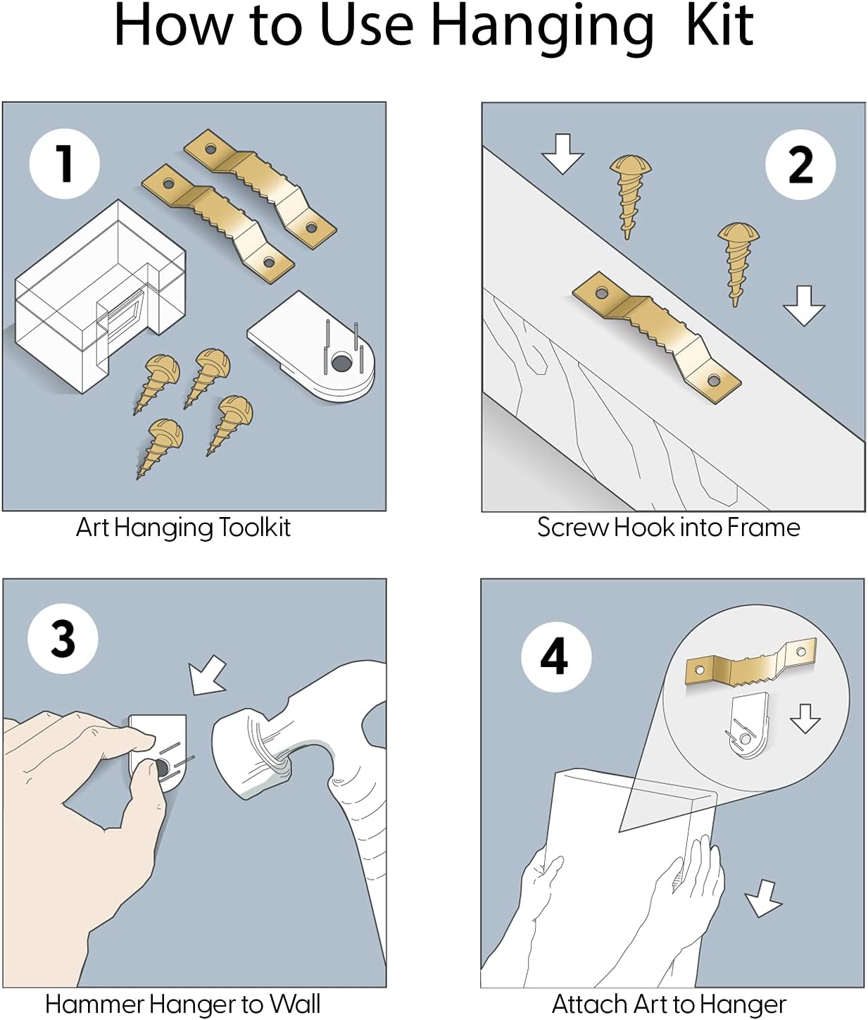 wall26 Framed Canvas Print Wall Art Deep Sea Marine Fish with Coral Reef Nature Ocean Photography Realism Nautical Scenic Relax/Calm Multicolor Ultra for Living Room, Bedroom, Office - 16"x24" White