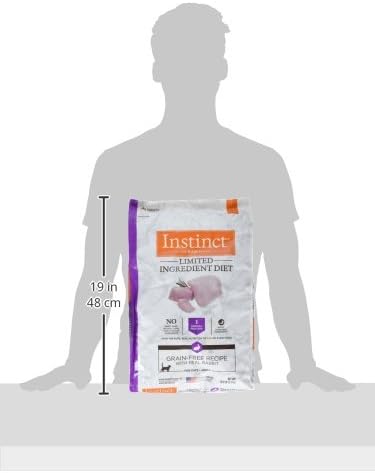 Instinct Limited Ingredient Diet, Natural Dry Cat Food, Grain Free Recipe - Real Rabbit, 10 lb. Bag