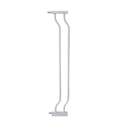 ALLAIBB Extra Wide Pressure Mounted Baby Gate Walk Through Child Kids Safety Toddler Tension White Long Large Pet Dog Gates with Extension for doorways Kitchen and Living Room (4.72"/12cm)