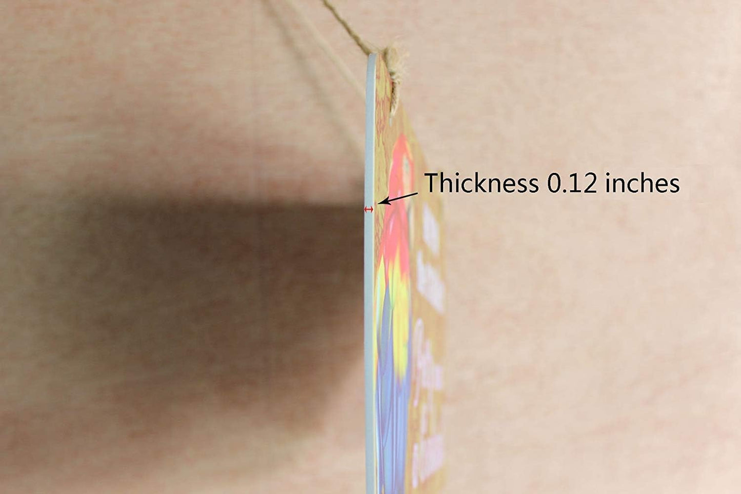 Spoiled Hamster Sign Decor & Cage Accessory (5" X 10")