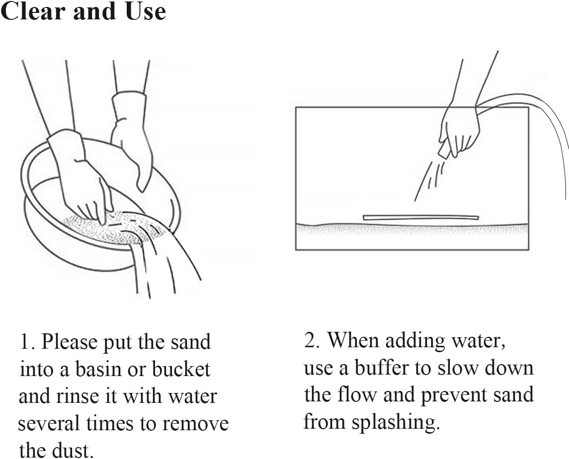 20 lbs Aquarium Blue Sand, 0.4-0.8 mm Decorative Sand for Aquarium, Fish Tank, Candle, Vase, Wedding Ceremony, Arts Crafts and Bowl Fillers