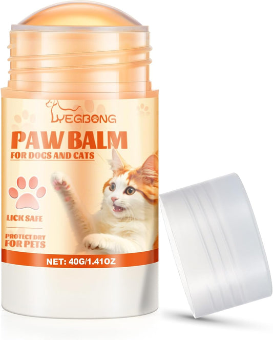 Cat Paw Butter 1.4 oz Balm for Cats Dogs Dry Noses and Cracked Paws Dog Cat Soother Balm Natural Butter for Dry Noses