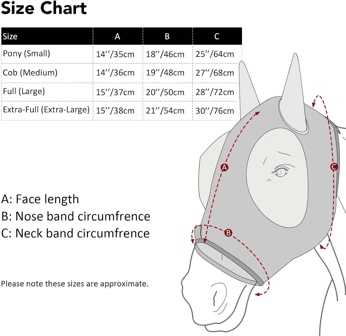 Harrison Howard Super Comfort Stretchy Fly Mask Large Eye Space with UV Protection Soft on Skin with Breathability Leopard Print M Cob