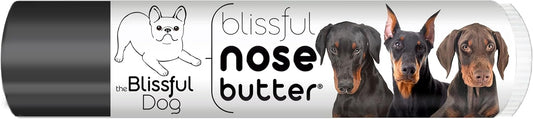 The Blissful Dog Doberman Unscented Nose Butter - Dog Nose Butter, 0.15 Ounce