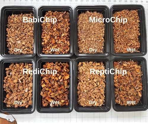 BabiChip Small Coconut Chip 12 Quart Loose Coco Reptile Substrate and Bedding for Gecko Terrariums, Tortoise Habitat, Ball Python Enclosures, and Bioactive Tanks
