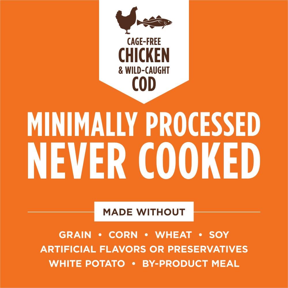 Instinct Raw Boost Mixers, Freeze Dried Cat Food Toppers with Functional Ingredients, Grain Free, Real Chicken - Skin & Coat Health, 5.5 oz Bag