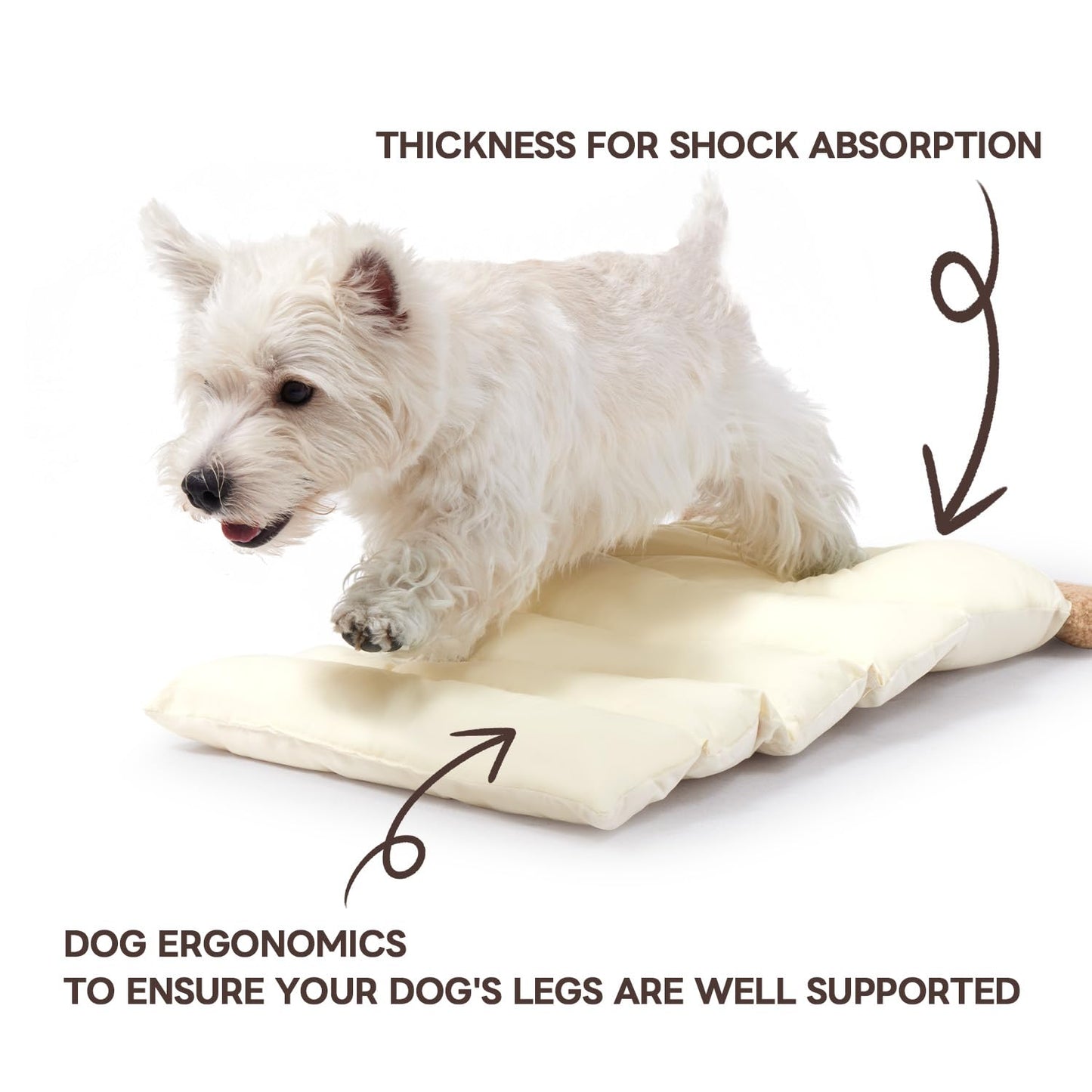 Dog Stroller Cushion & Mat, Pet Stroller Cushion for Dogs & Cats, Ideal Pet Accessories for Comfortable Rides