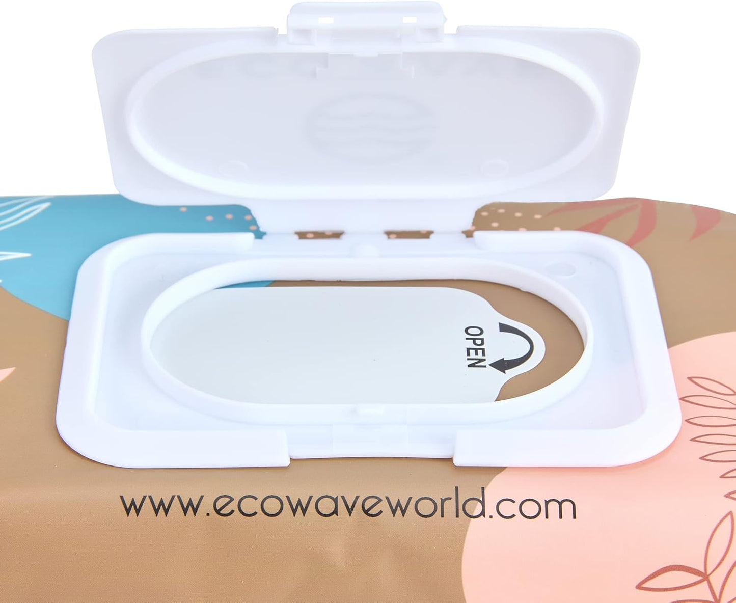 Eco Wave Hypoallergenic Plant-Based Pet Wipes, Dog and Cat Grooming Wipes for Face, Ears, Body, Butt, and Paws, Fragrance Free, Compostable, 100 Count