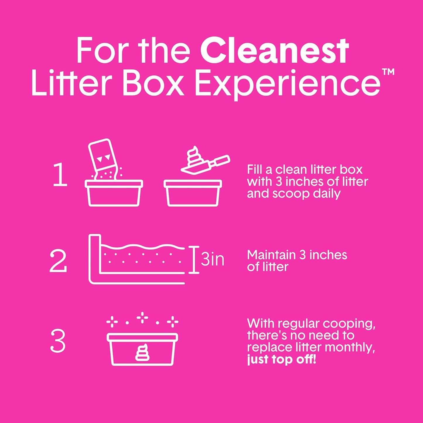 Boxie Glo Clumping Clay 30 Day Odor Control Cat Litter, 99.9% Dust-Free, Low Tracking, UV Light Attractant, 16 lb