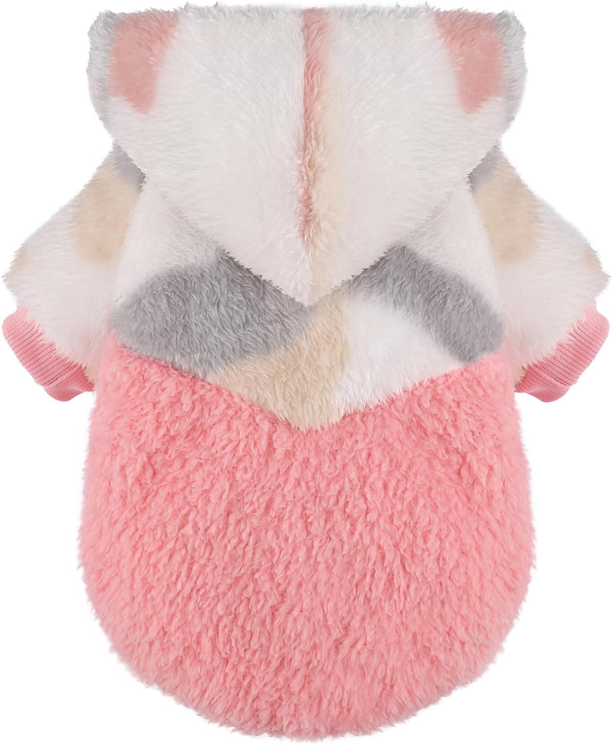 X-Small Dog Sweater for Small Dogs Hoodies,Winter Clothes Boy Girl Male Female,Warm XS Fleece Hoodies Pet Coat Apparel Outfit (XS, Pink)