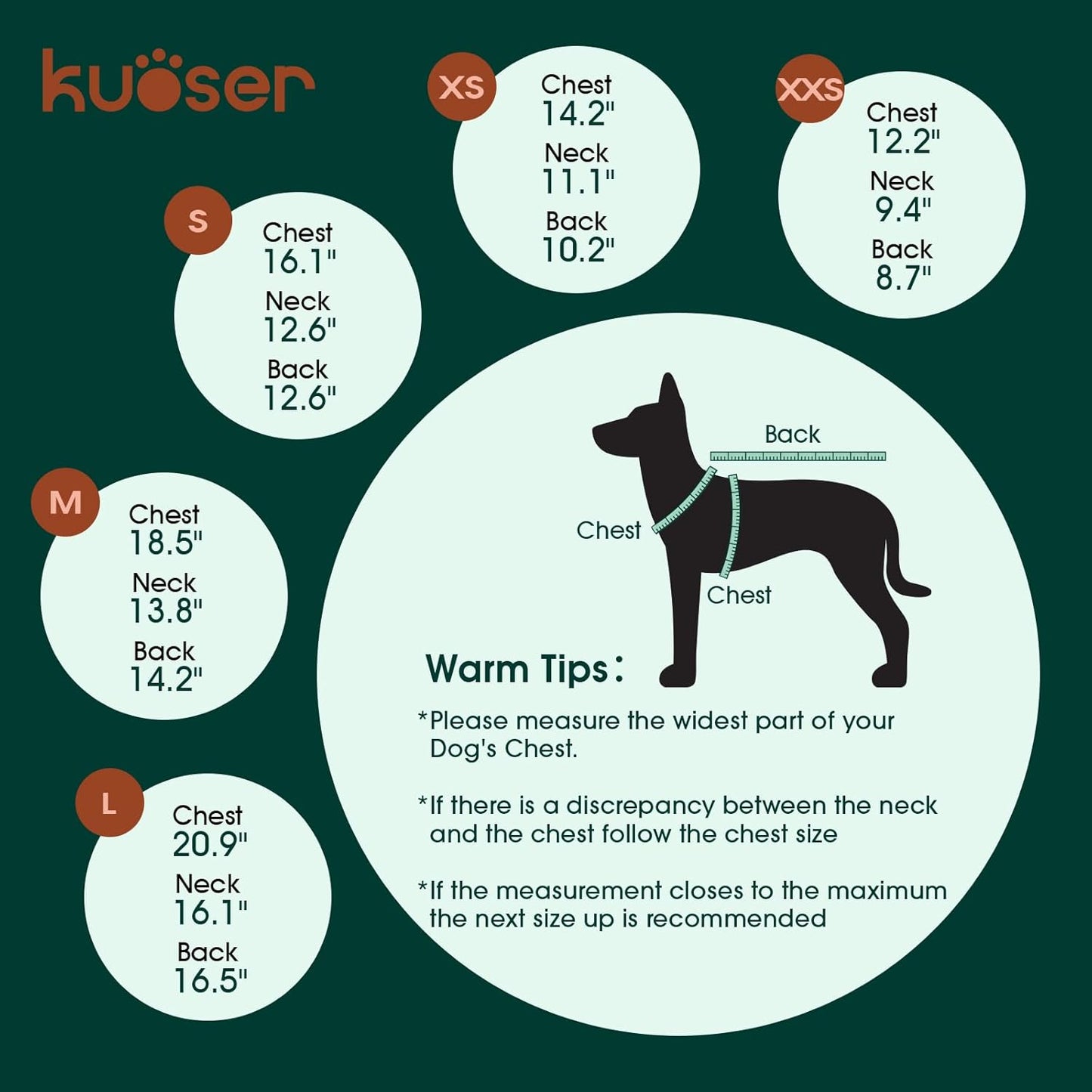 Kuoser Dog Fleece Vest,Warm Plaid Dog Sweater with Leash Hole,Soft Turtleneck Winter Pet Jacket Dogs Coat Pullover Clothes for Small Medium Dogs Cats,Spring Fall Cold Weather Christmas Outfit,Pink XS