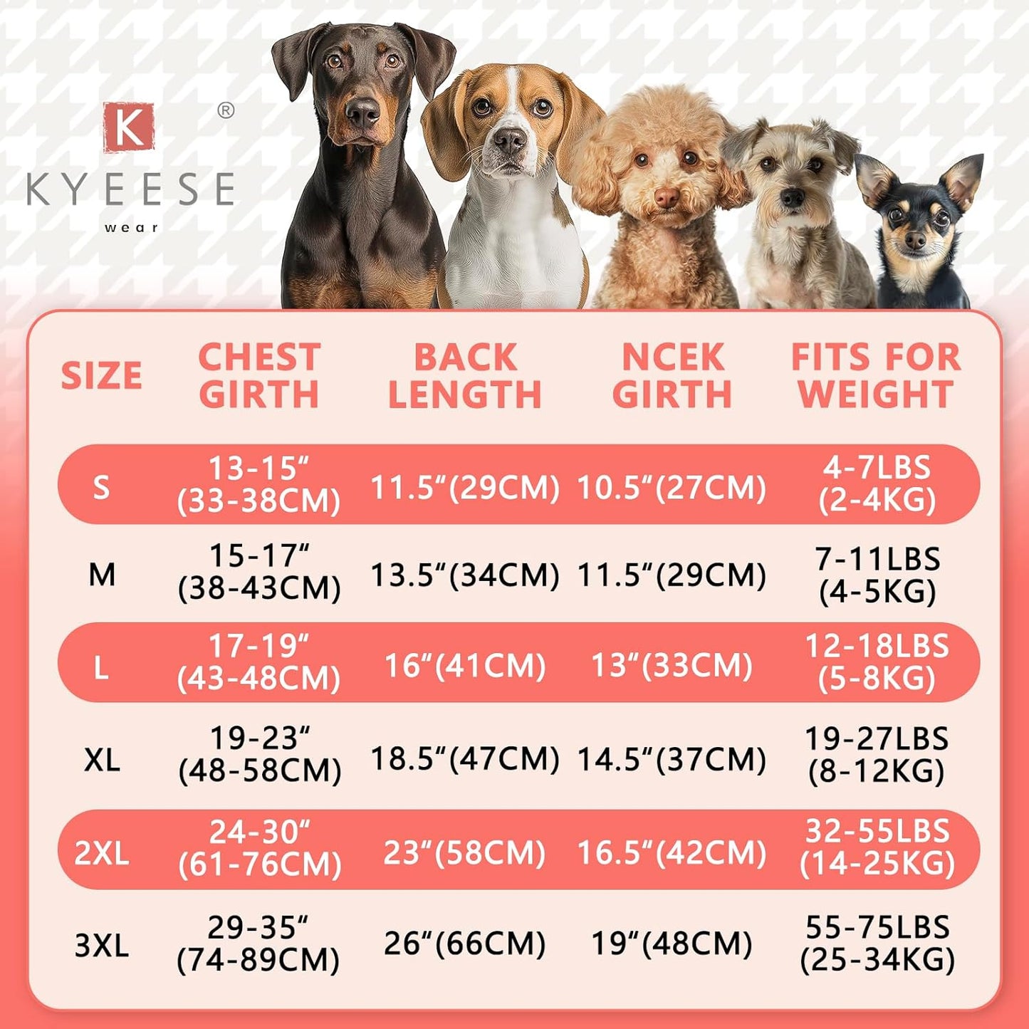 KYEESE 2Pack Dog Sweater Soft Dogs Clothes Stretchy Pet Sweatshirt Dog Sweaters for Small Dogs Girl Turtleneck Pet Coats Pullover Small Pets Sweaters