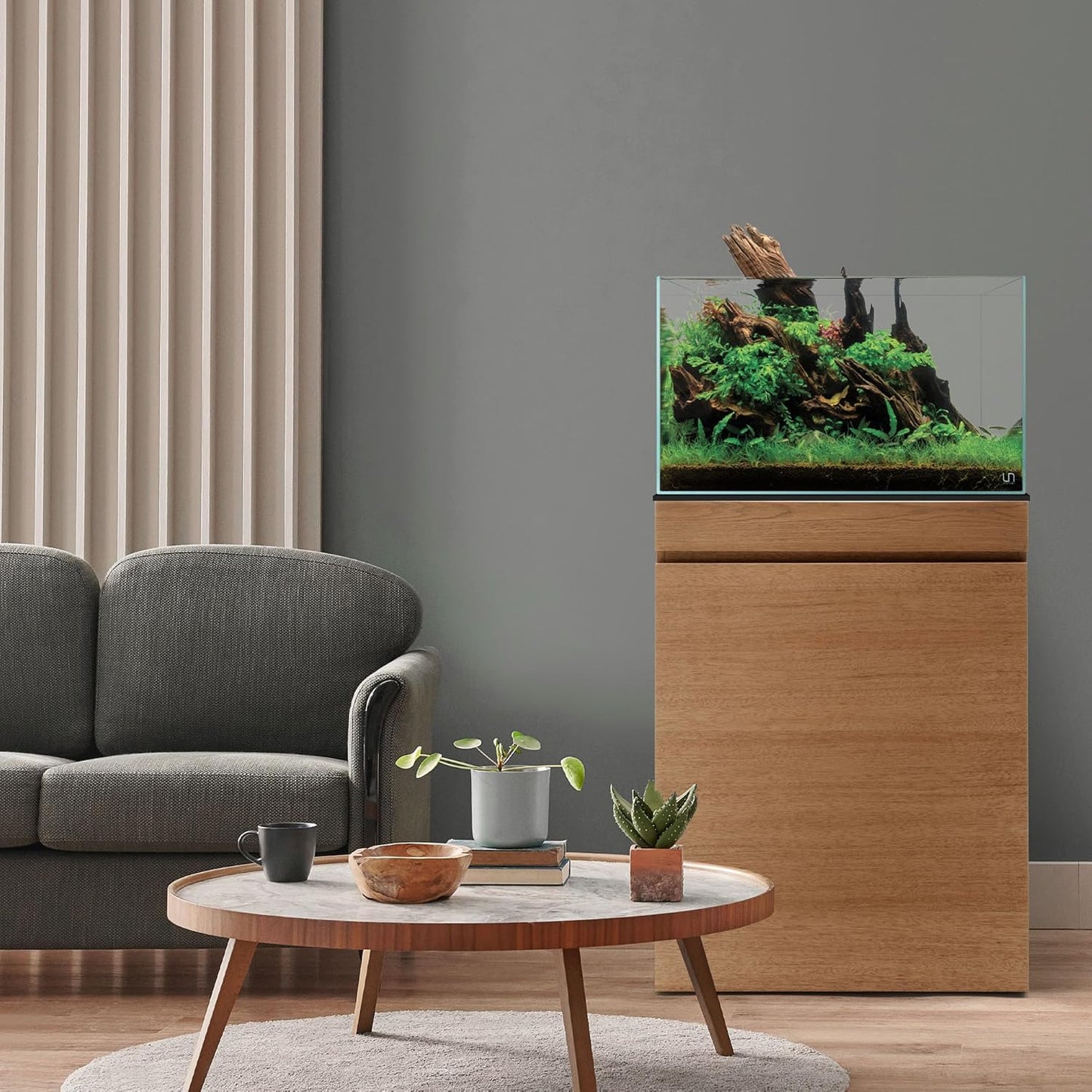 Ultum Nature Systems Controsoil - Freshwater Aqua Soil Substrate for Fish, Shrimp, Live Plant Propagation and Aquascaping - 6.8pH Low Ammonia, Volcanic Ash - Brown, Extra Fine (3 Liter | 6LB)