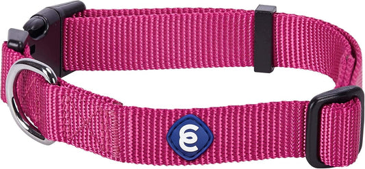 Blueberry Pet X-Small Dog Collar | Girl Dog Collars | Female Dog Collar XS | Quick Release Dog Collar | Very Berry Nylon Dog Collar for Girl, Collar for Small Dogs