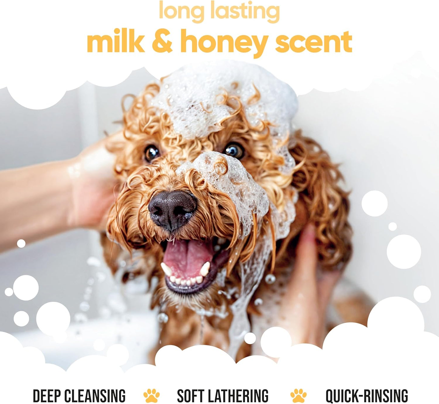 Itch Relief Dog Shampoo by Buddycare | Deep Cleansing Shampoo for Dogs | Fresh Scented | with Aloe Vera and Pro Vitamin B5 (169.07oz)