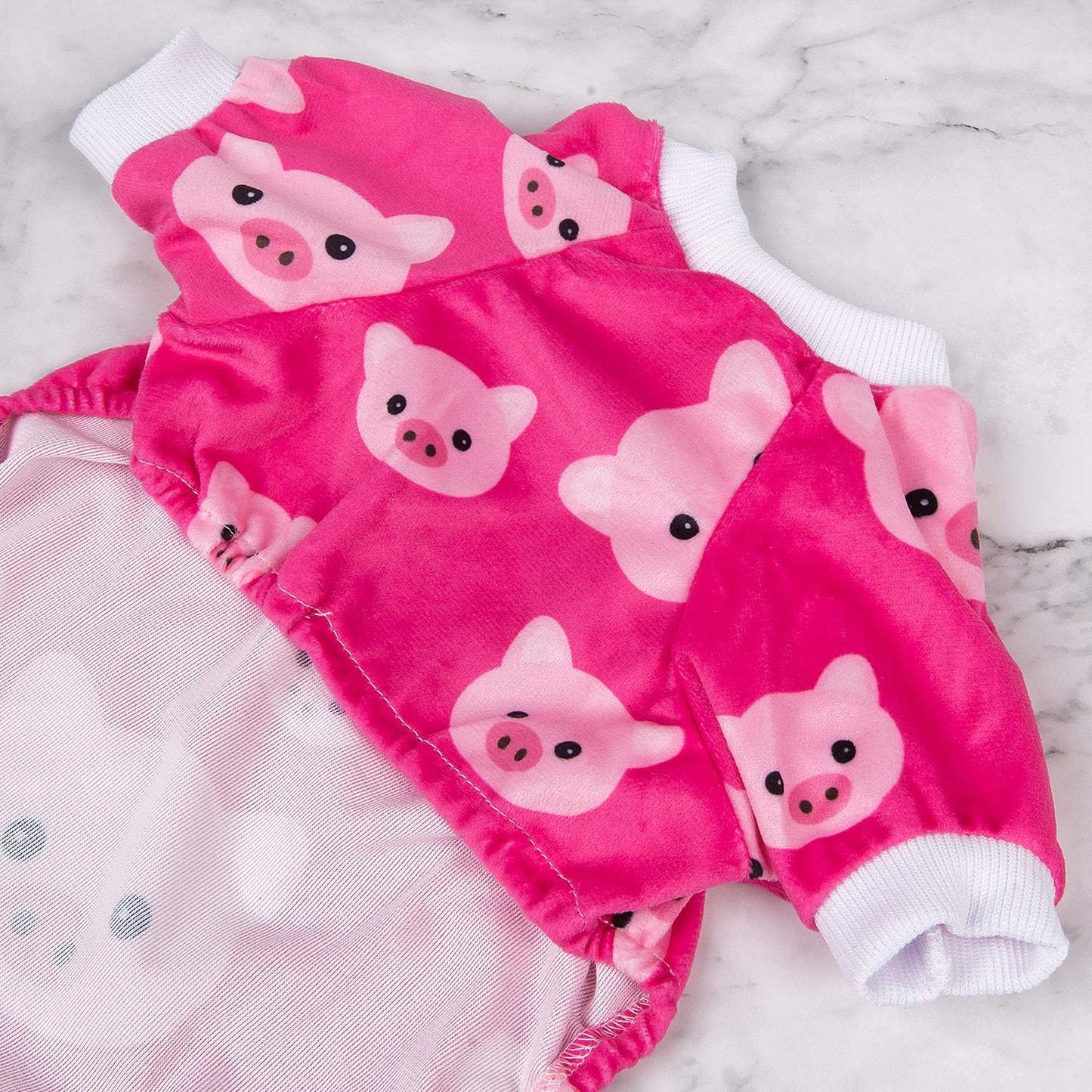 CuteBone Dog Halloween Pajamas Puppy Onesies Small Dogs Soft Pjs Coat Cat Apparel Comfy Pet Christmas Clothes Outfit Doggie Bodysuit P46S