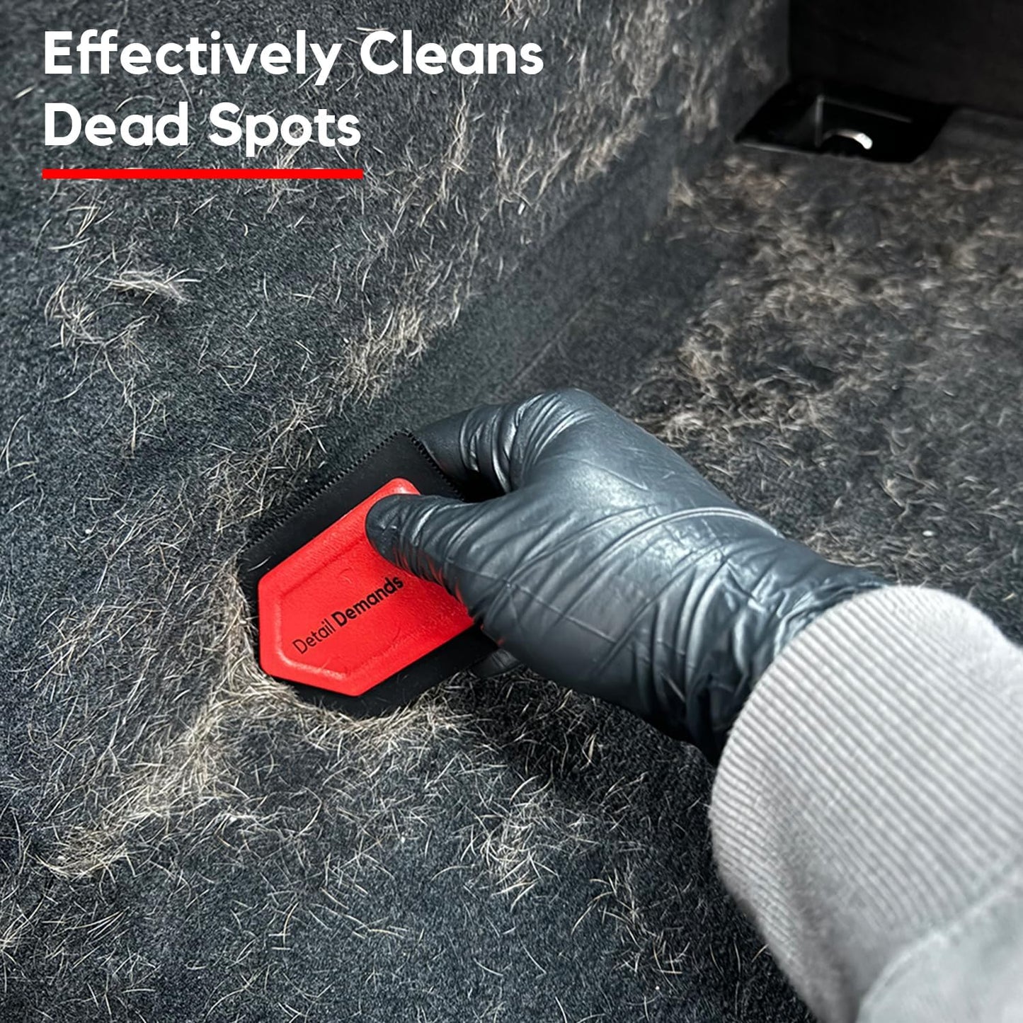 Mini Pet Hair Remover | Dog Hair Remover for Car Carpet & Car Cleaning Supplies, Cat Hair Remover for Furniture, Reusable Carpet Brush and Lint Remover, Pet Hair Removal Tool