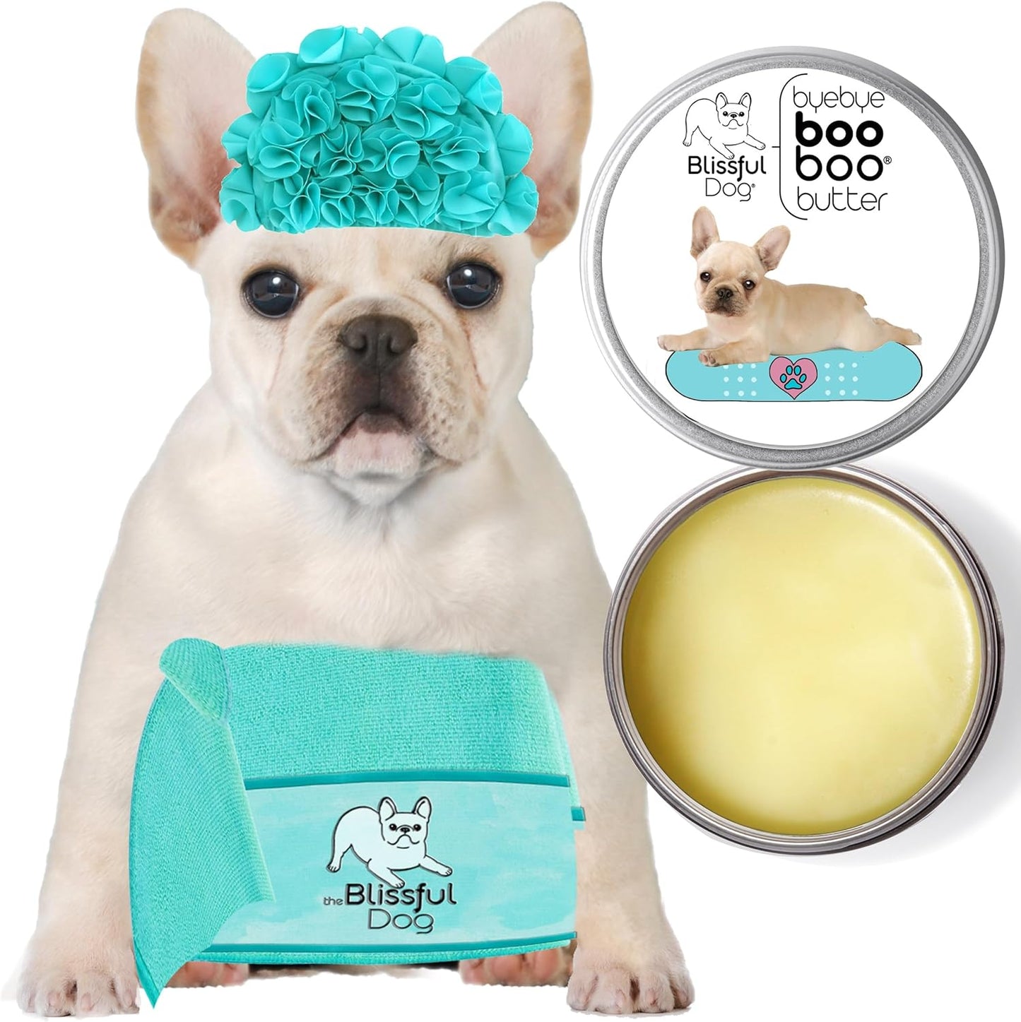 The Blissful Dog 1 oz TIN French Bulldog Booboo Butter