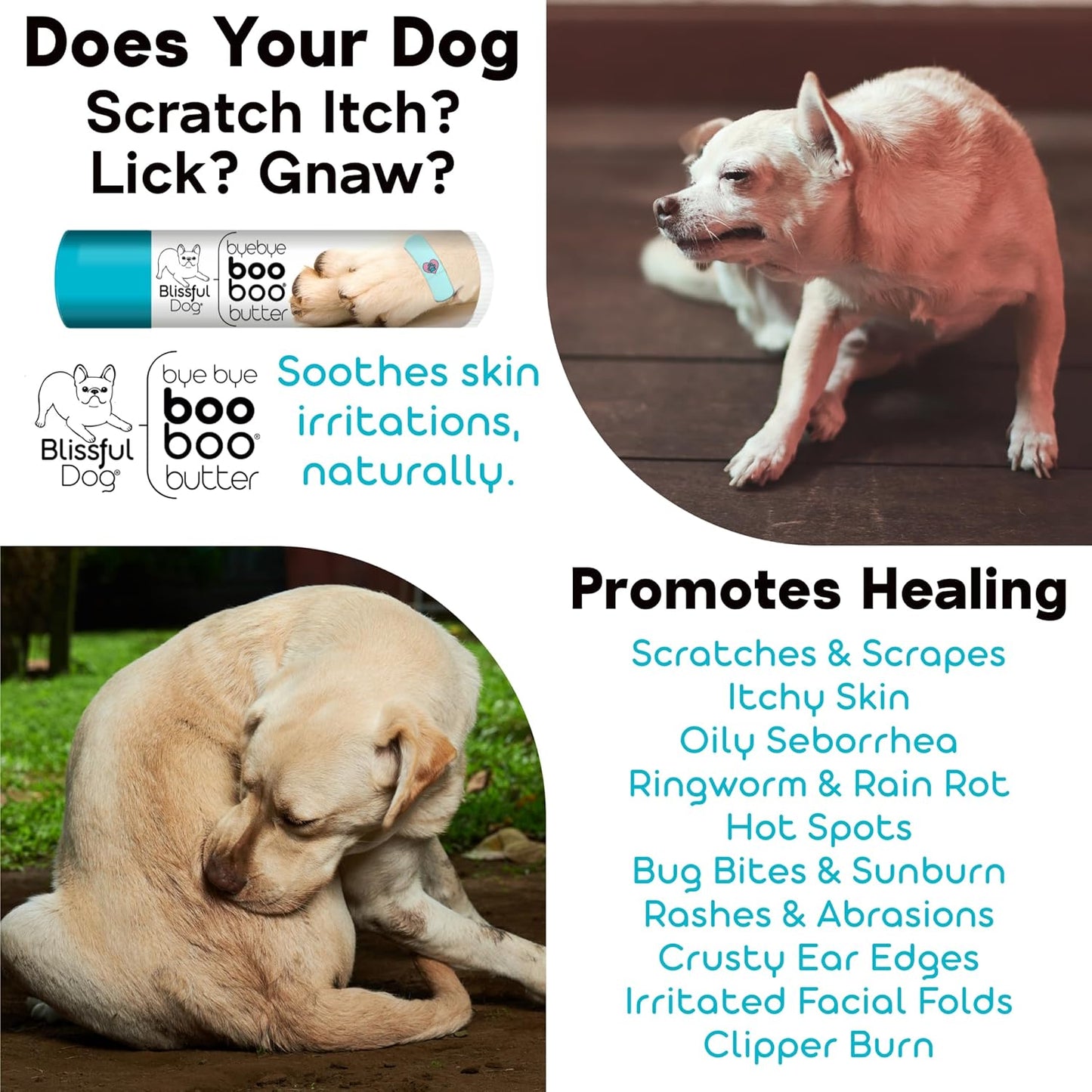 The Blissful Dog Doberman Pinscher Boo Boo Butter, 1-Ounce