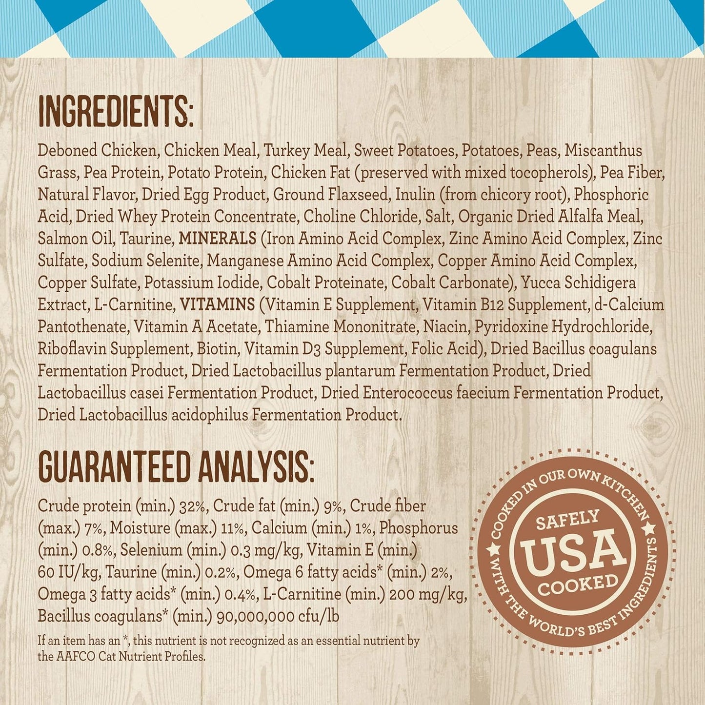 Merrick Purrfect Bistro Grain Free Natural Dry Cat Food For Adult Cats, Real Chicken And Sweet Potato Recipe - 12 lb. Bag