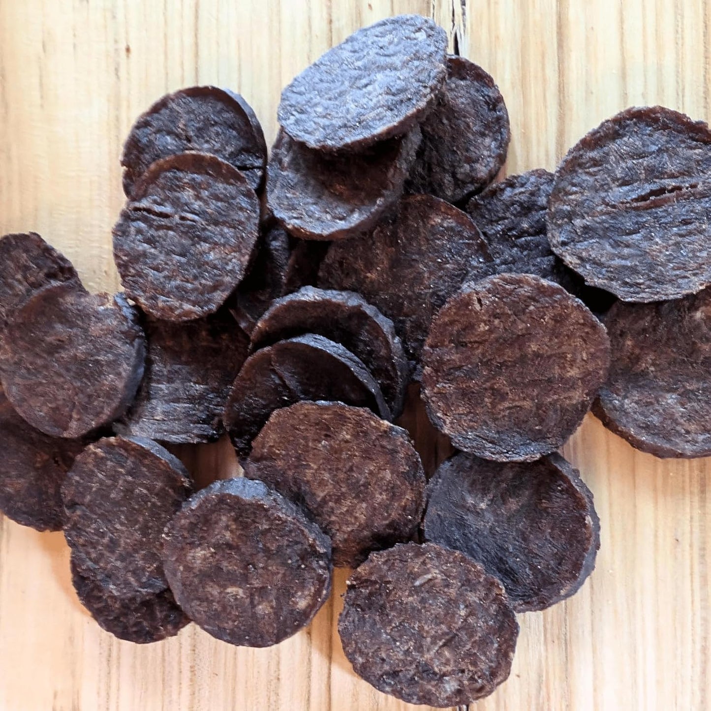 Farm To Pet - Dog Training Treats - 4 oz Beef Chips, Single Ingredient, Lean, All Natural, Healthy Treats for Small, Medium, Large Dog Breeds, & Puppies, Made in USA