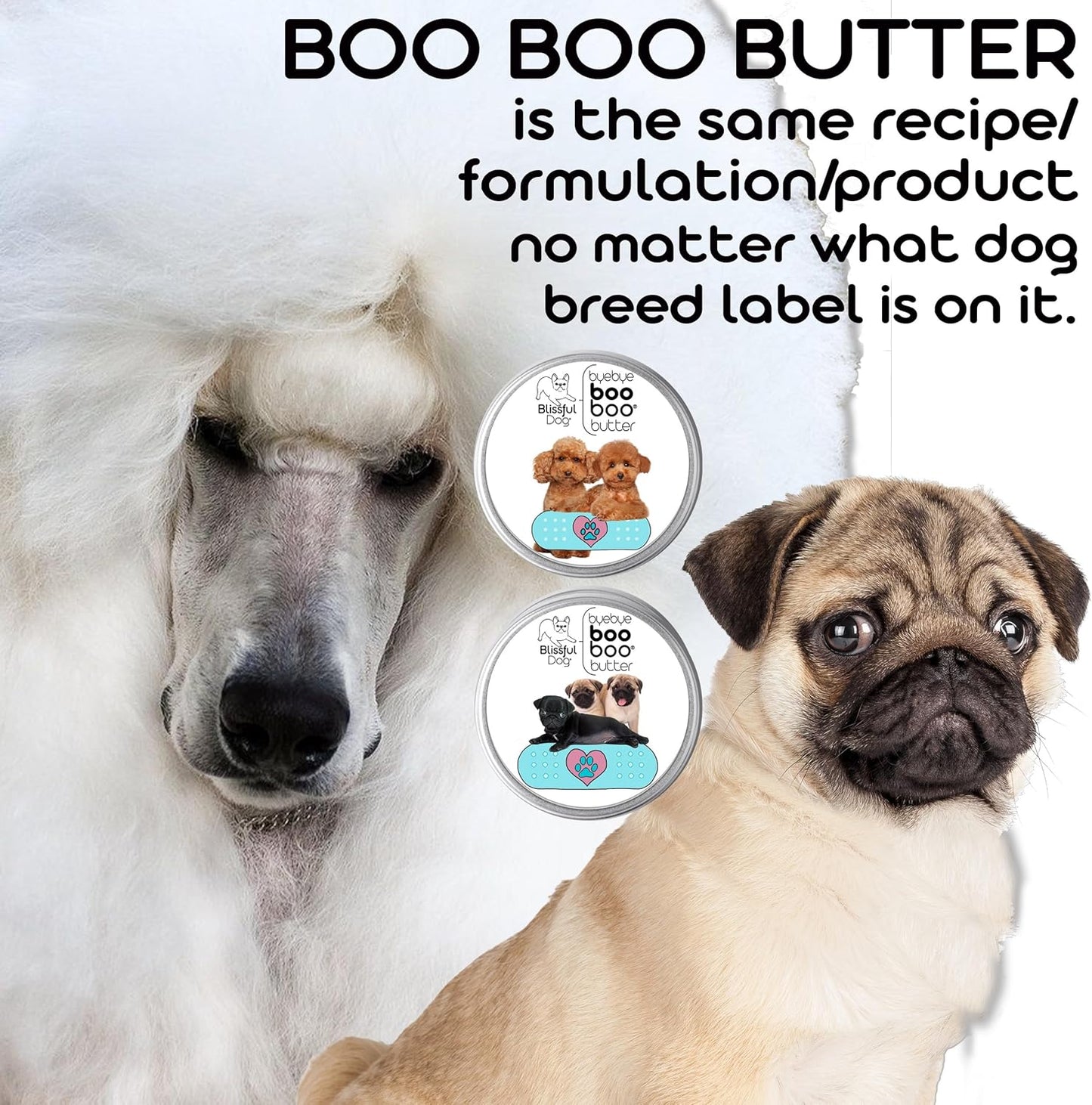 The Blissful Dog Puggle Boo Boo Butter, 1-Ounce
