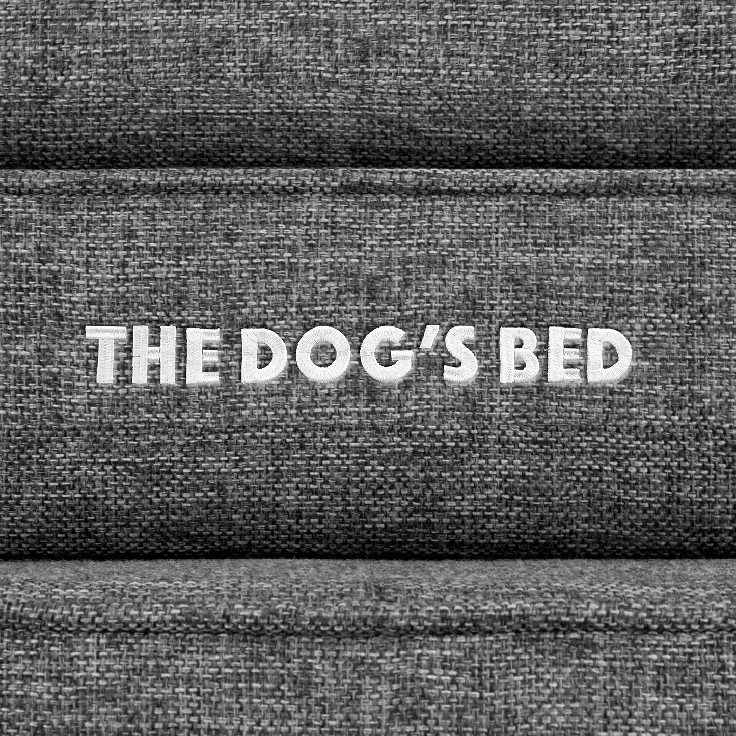 The Dog’s Bed Orthopedic Headrest Dog Bed XXL Grey Linen 54x36, Memory Foam, Pain Relief for Arthritis, Hip & Elbow Dysplasia, Post Surgery, Lameness, Veterinary Approved, Waterproof Washable Cover