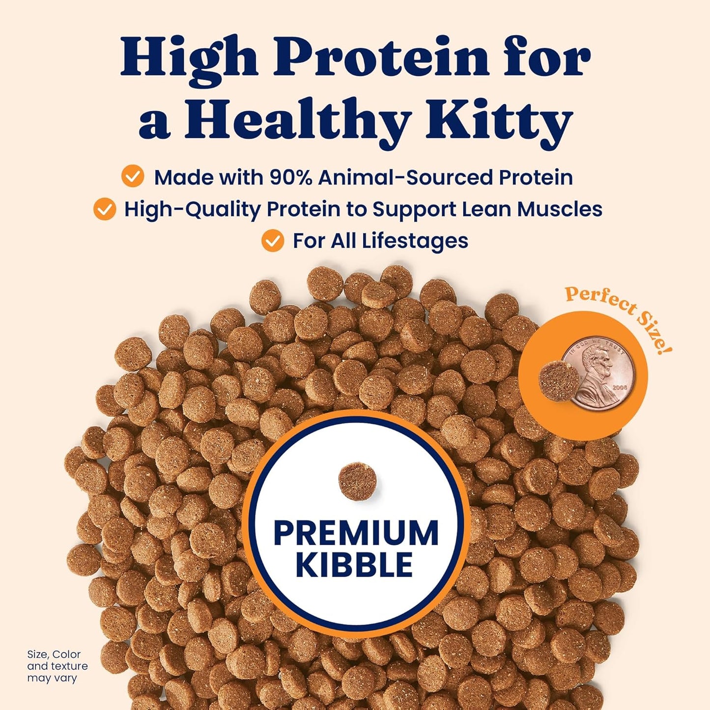 Solid Gold High Protein Dry Cat Food - Grain Free & Gluten Free Chicken Cat Dry Food w/Probiotics for Gut Health & Digestion - High Fiber & Omega 3 - Low Carb Superfood Kibble for Cats All Ages -12LB